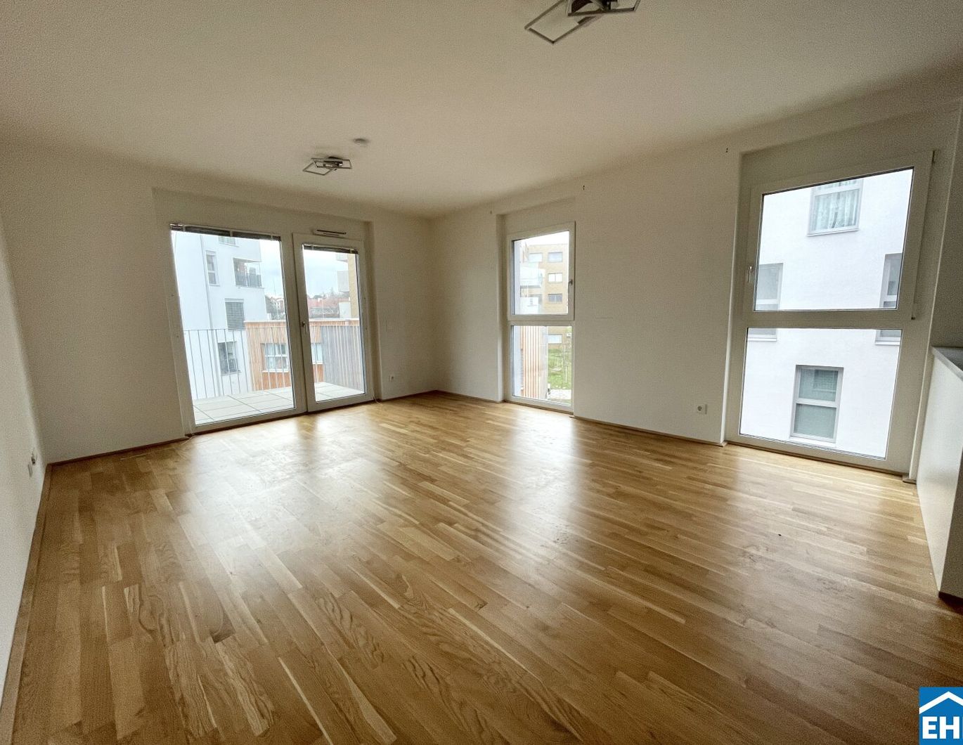 2-Zimmerwohntraum mit großem Balkon - WOHNQUARTIER WILDGARTEN - Wohnen auf der Sonnenseite Wiens direkt am Rosenhügel