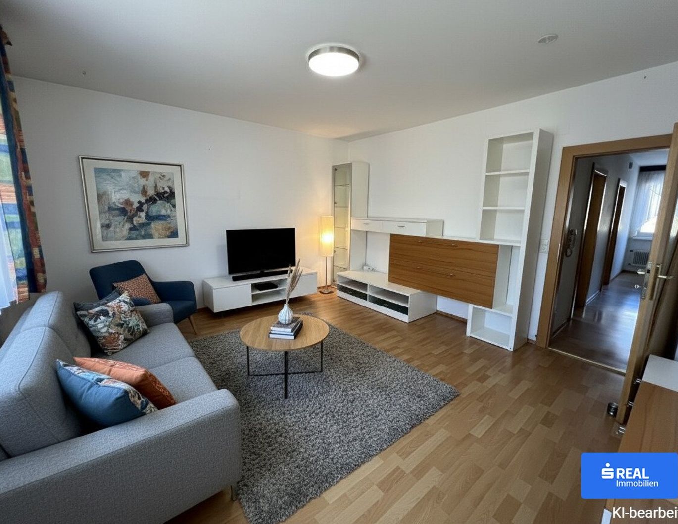 Renovierungsbedürftige 3-Zimmer-Wohnung mit Loggia und Garage in Weitensfeld!
