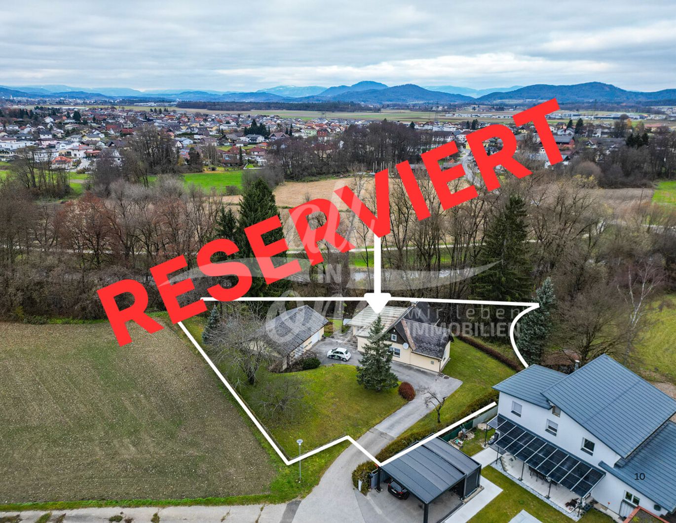 Bungalow mit viel Grund und großzügiger Doppelgarage in Ebenthal