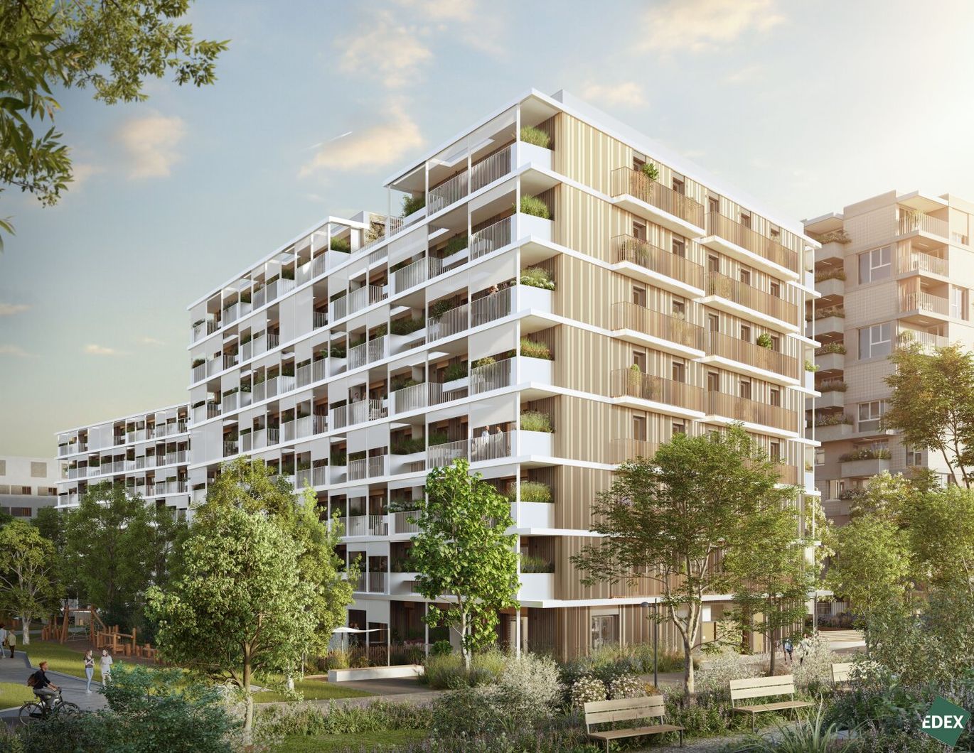 VILLAGE IM DRITTEN | PROVISIONSFREIE 4-ZIMMER WOHNUNG MIT 2 BALKONEN