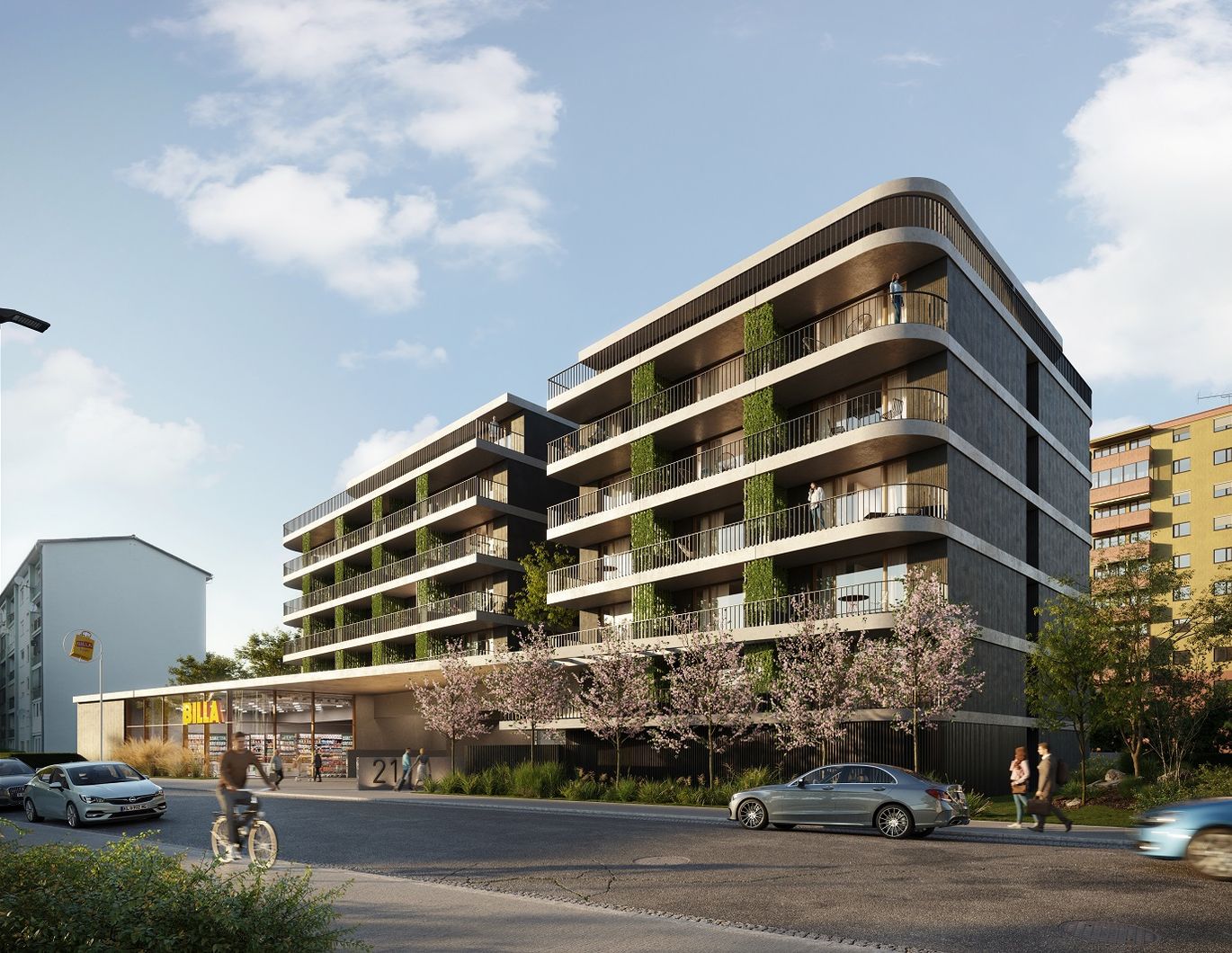 Perfekt geschnittene Kleinwohnung - Erstbezug