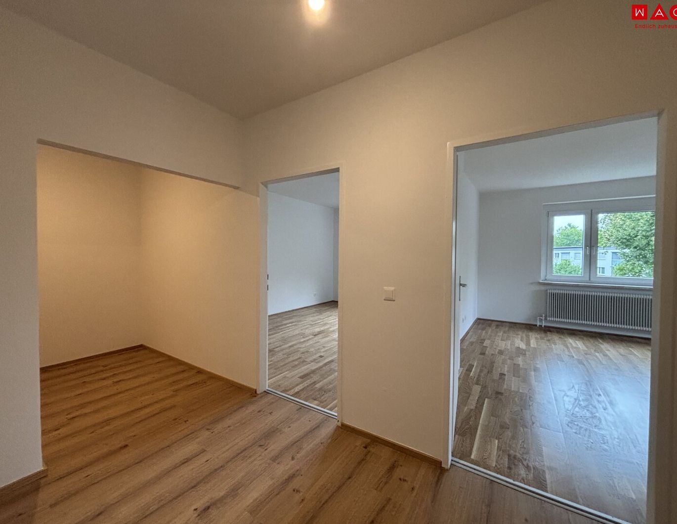 Herbstaktion erstes Monat mietfrei! Lichtdurchflutete 2-Zimmer-Wohnung mit Loggia - ab sofort beziehbar