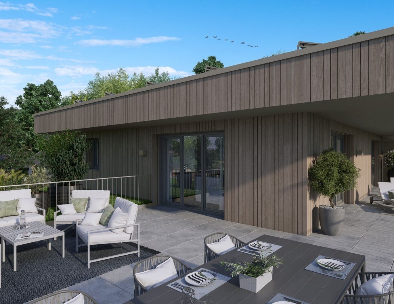 2-Zimmerwohnung mit Dachterrasse in Neumarkt am Wallersee - B7