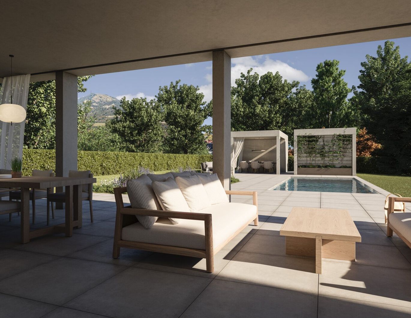 BAUSTART ERFOLGT - Exklusive Erstbezugs-Wohnung mit traumhaftem Garten & Pool direkt an der Salzach in der Josefiau!