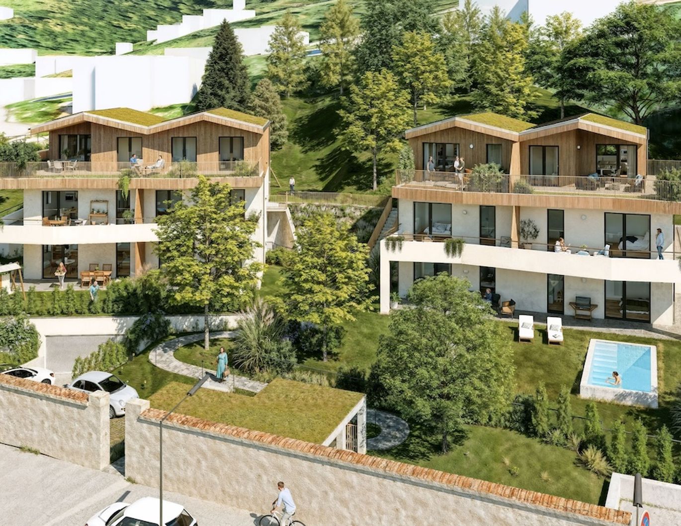 Fürstengarten - Top 8 | Großzügige Maisonette mit beeindruckenden Terrassen