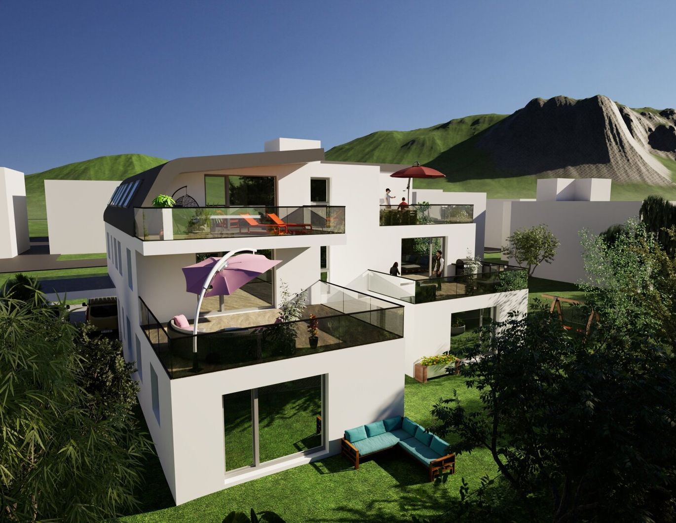 Geniale Terrassenwohnung im Neubau - Top 3