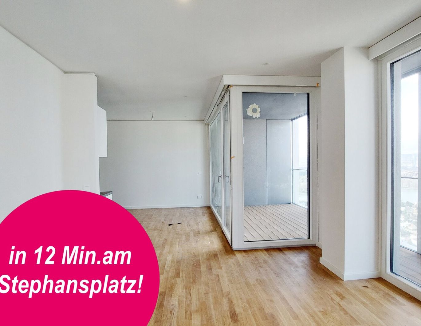 *ERSTBEZUG* mit Rooftop-Pool, Sauna & Fitness I Direkt bei der U1!