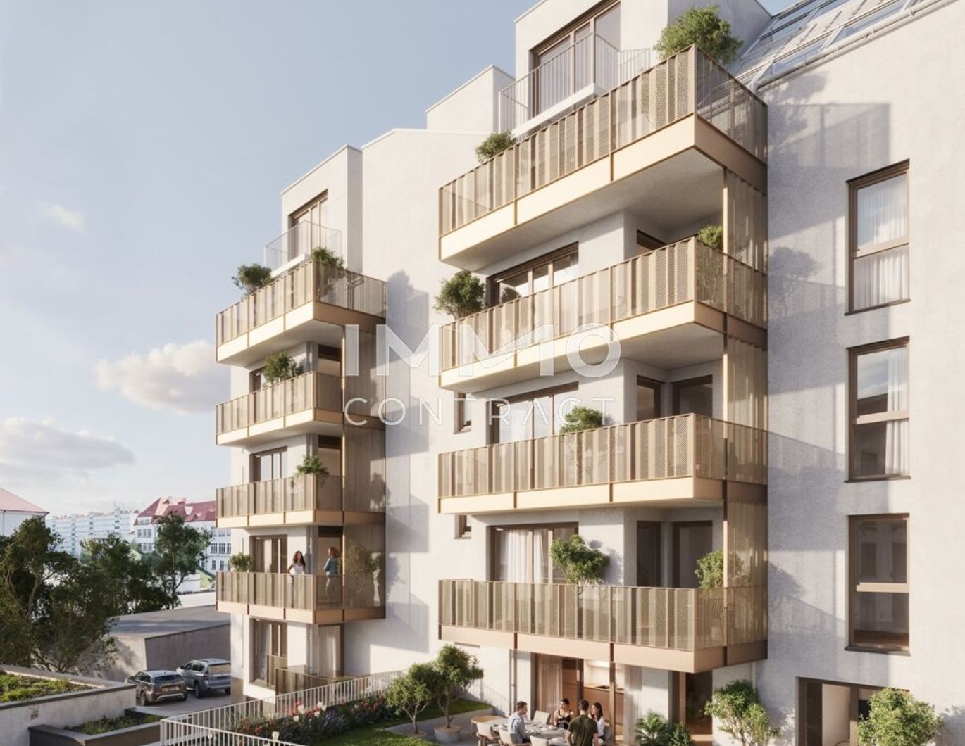 TOP 2-Zimmer-Dachgeschosswohnung mit Freifläche im Erstbezug