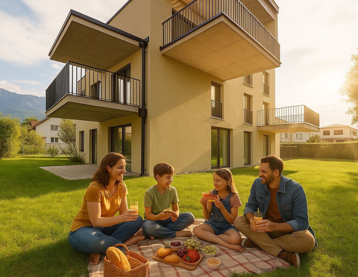 Familientraum - Großzügige Gartenwohnung im Villenviertel Pradl
