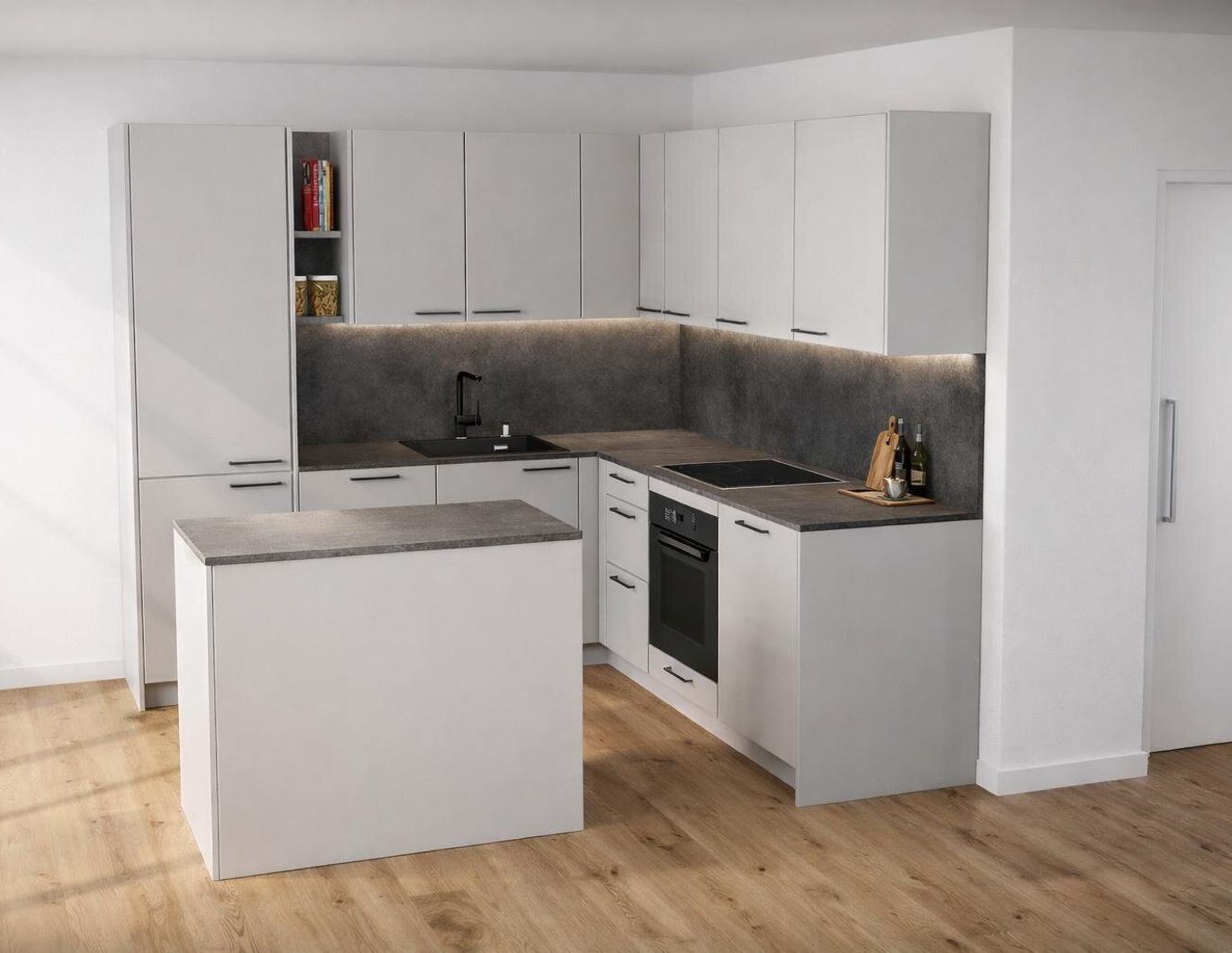 NEUBAU - ERSTBEZUG - Top 2 - Wunderschöne 2 Zimmerwohnung mit kleinem Garten, Terrasse und einem eigenen Tiefgaragenplatz