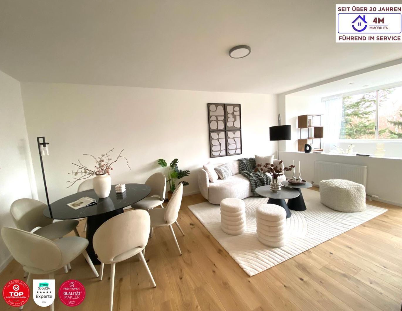 Stylisch generalsaniert: moderne Eigentumswohnung in Baden bei Wien