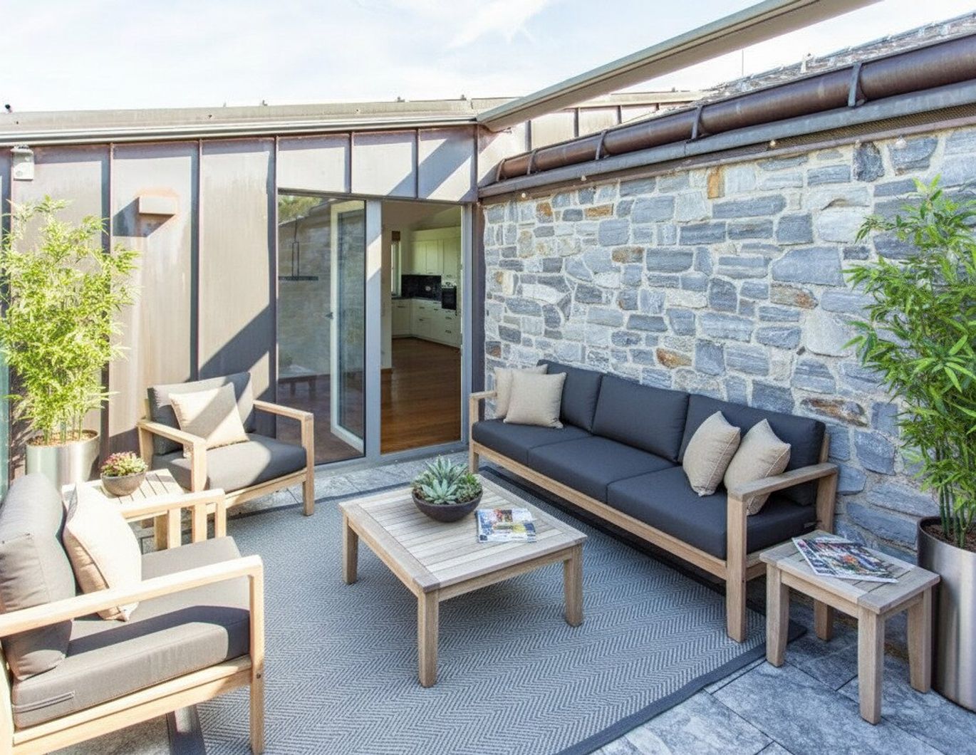 Moderne Maisonette mit Dachterrasse