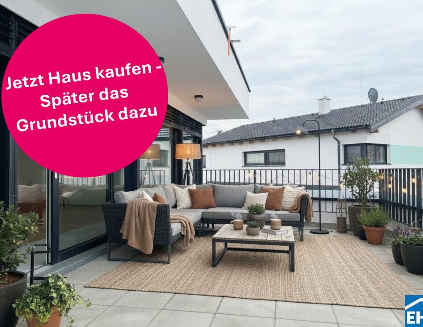 Eckreihenhaus ein Architekturjuwel in Ziegelmassivbauweise