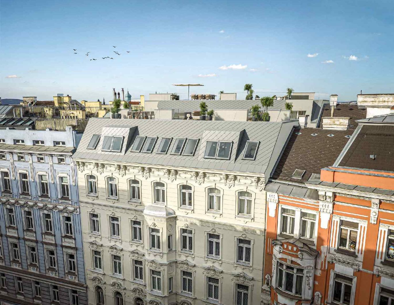 Exklusiver Rohdachboden mit rechtskräftiger Baubewilligung in Toplage - Schönbrunner Straße 60