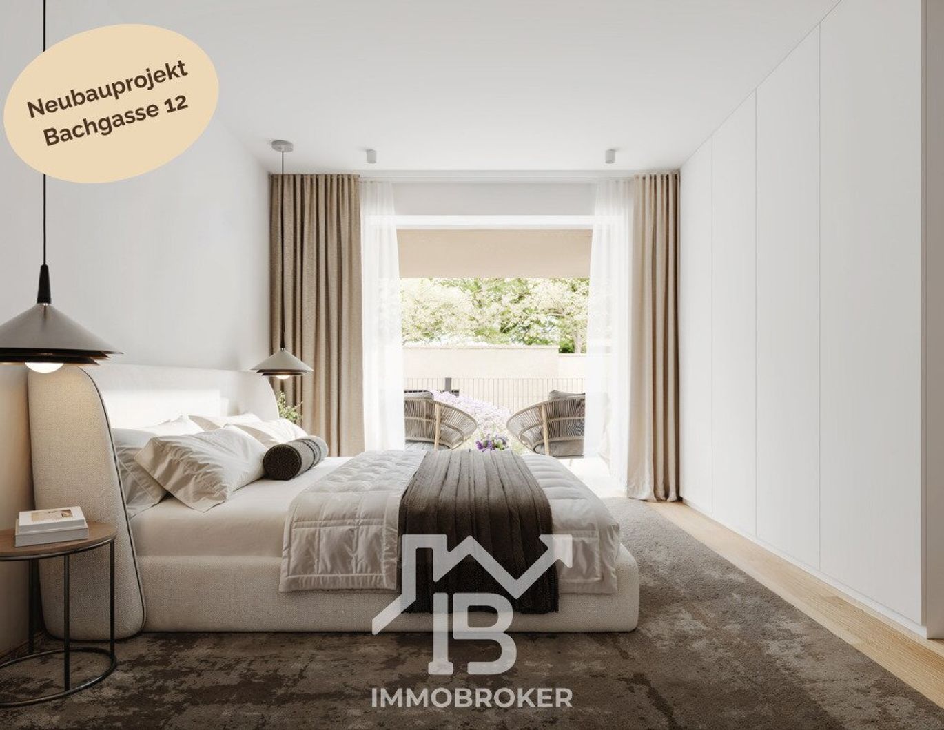 Moderne 3-Zimmer-Wohnung mit durchdachter Raumaufteilung und Sonnenbalkon