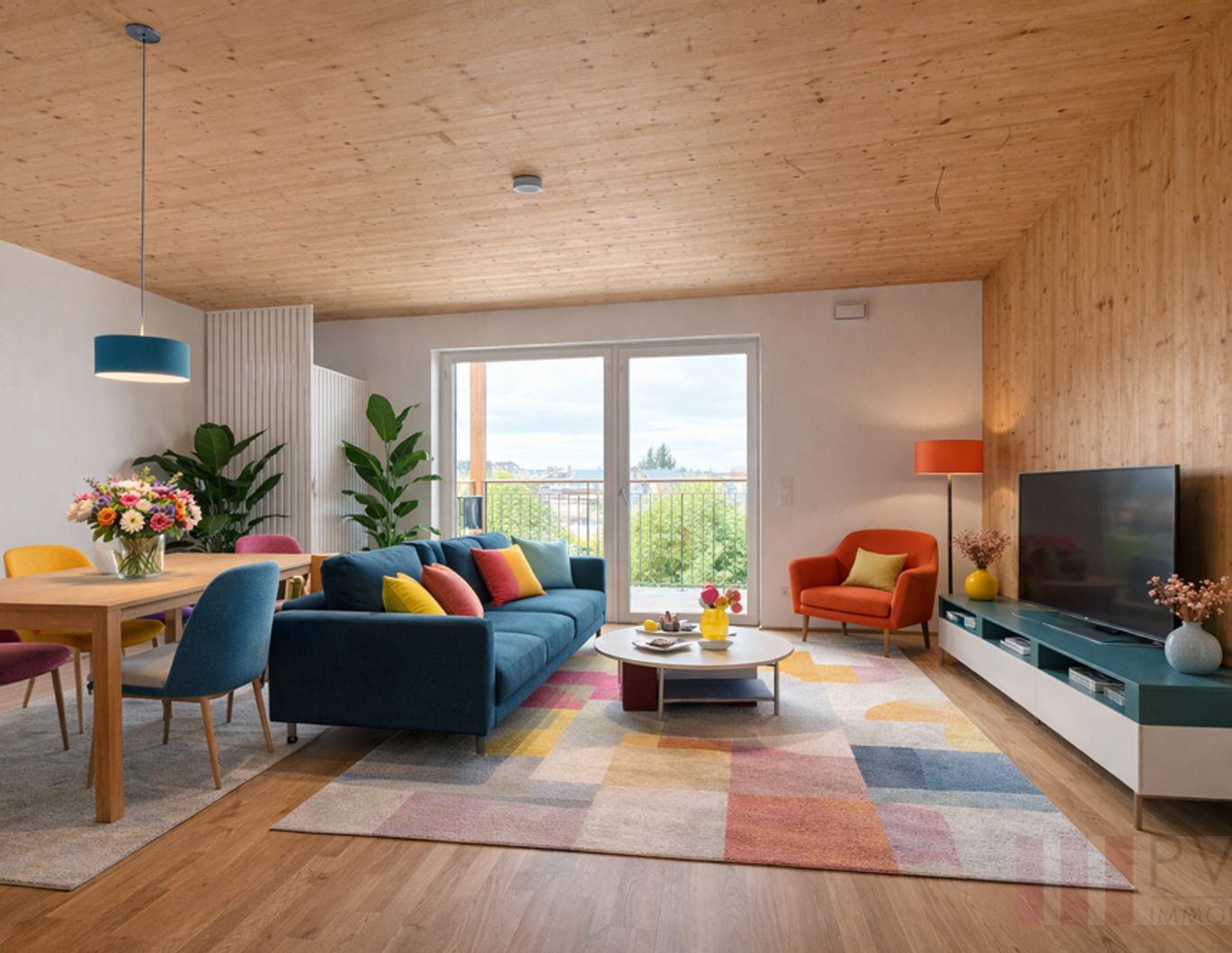 2-ZIMMER-WOHNUNG MIT BALKON & GARTENBLICK - ERSTBEZUG