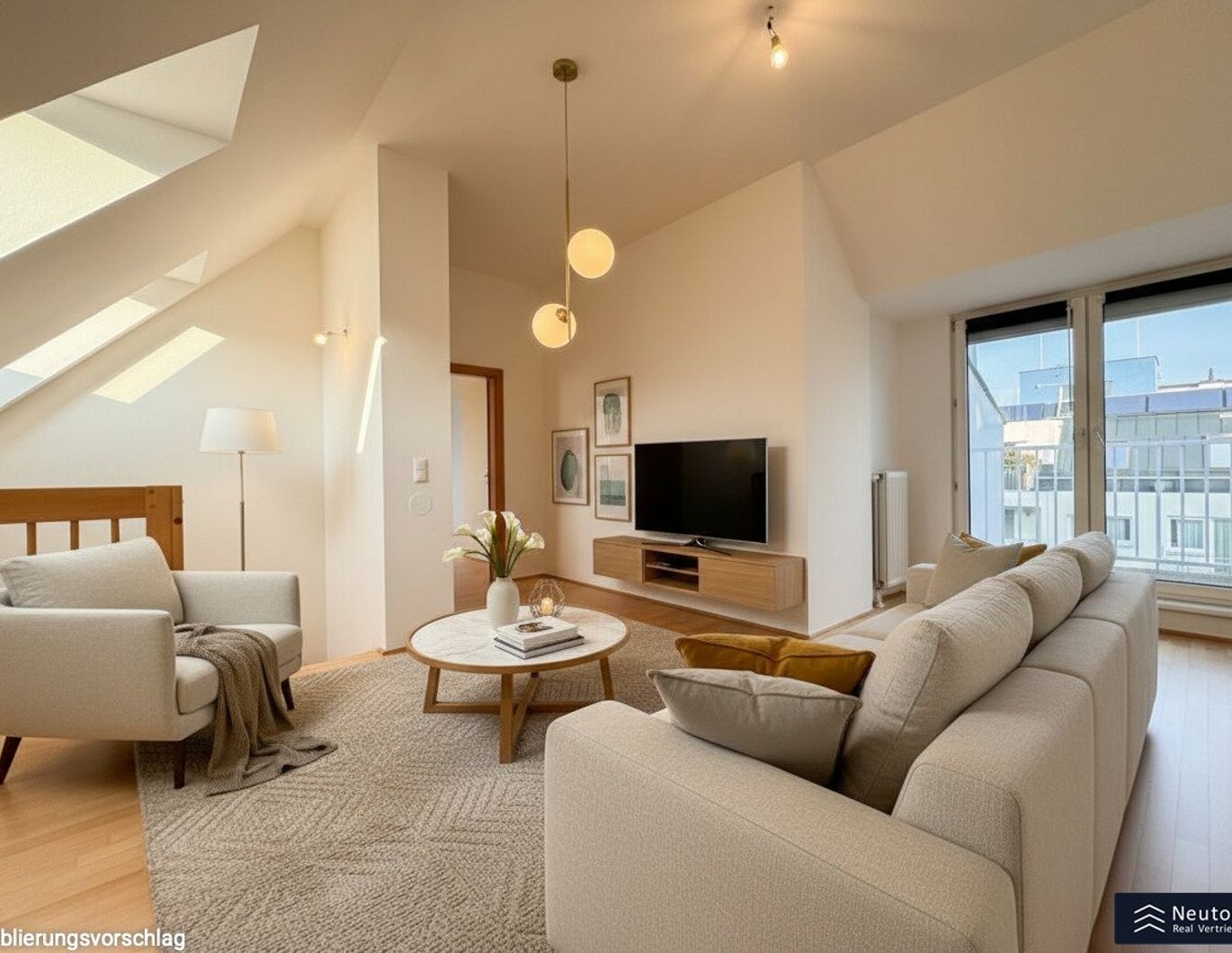 CHARMANTE DACHGESCHOSS-MAISONETTE MIT WOHLFÜHLCHARAKTER - 2 TRAUMHAFTE TERRASSEN - STELLPLATZ OPTIONAL ANMIETBAR