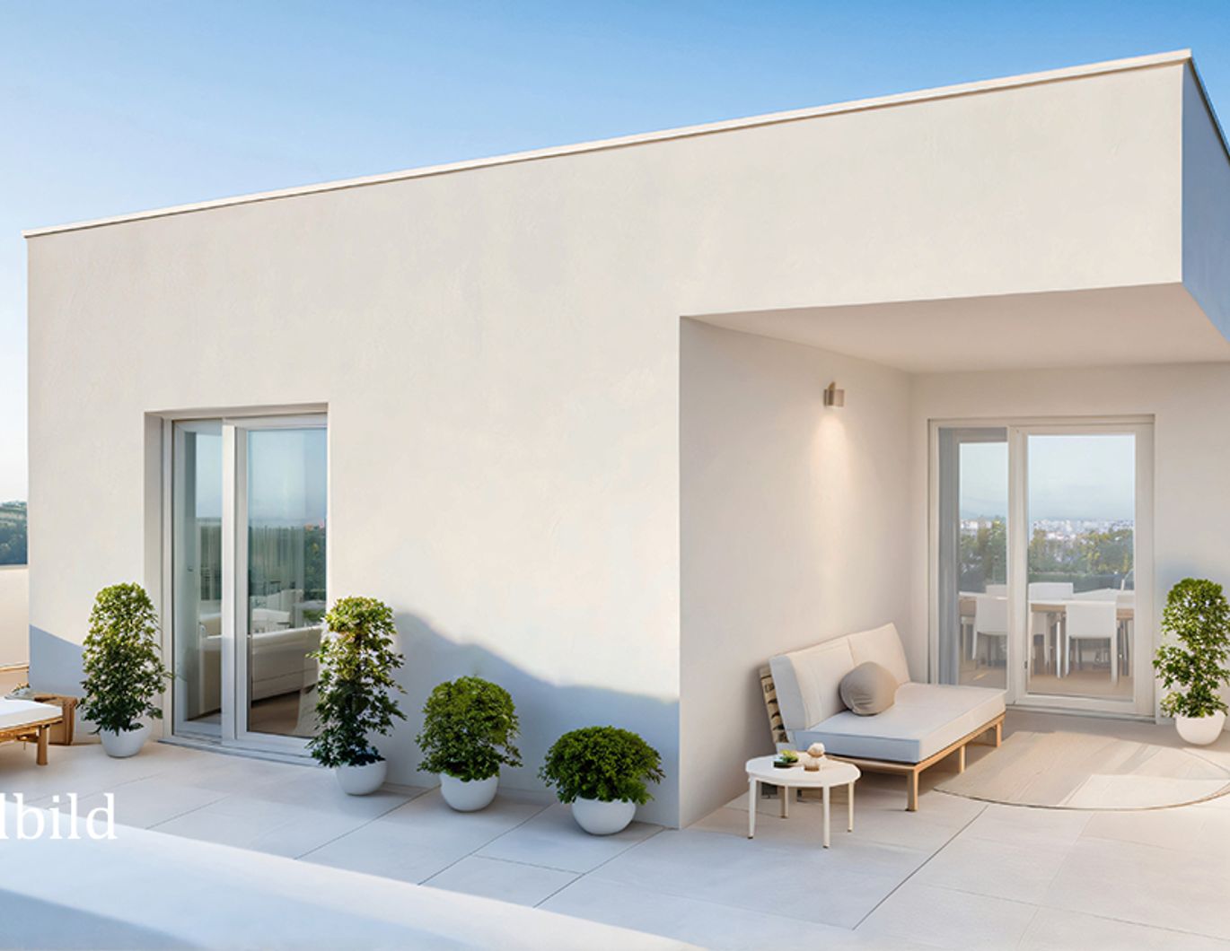 Modern. Hell. Provisionsfrei! Bezugsfertige 4-Zimmer-Neubauwohnung mit großer Dachterrasse!