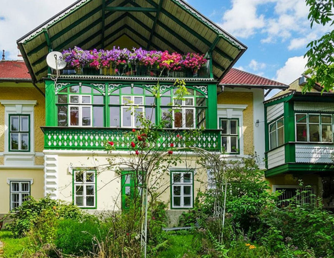 Villen-Etage - auch WG-geeignet- mit Garten in Jahrhunderwendehaus Nähe Bahnhof Tullnerbach