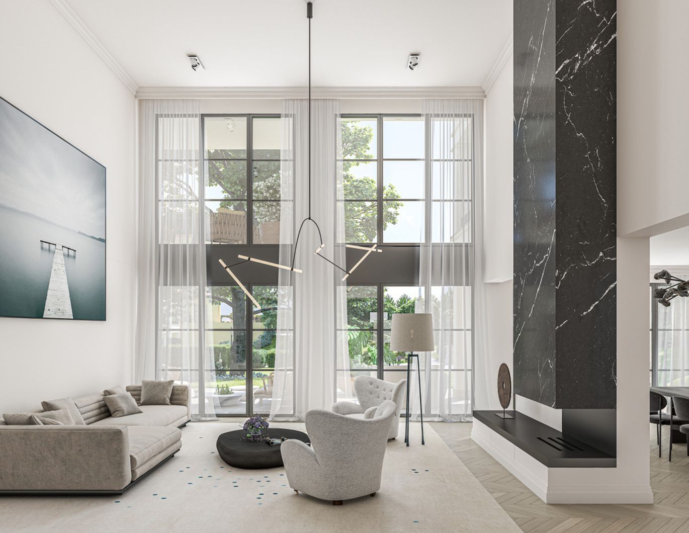 4 Zimmer Wohntraum mit großer Freifläche und Blick in den Schlossgarten!