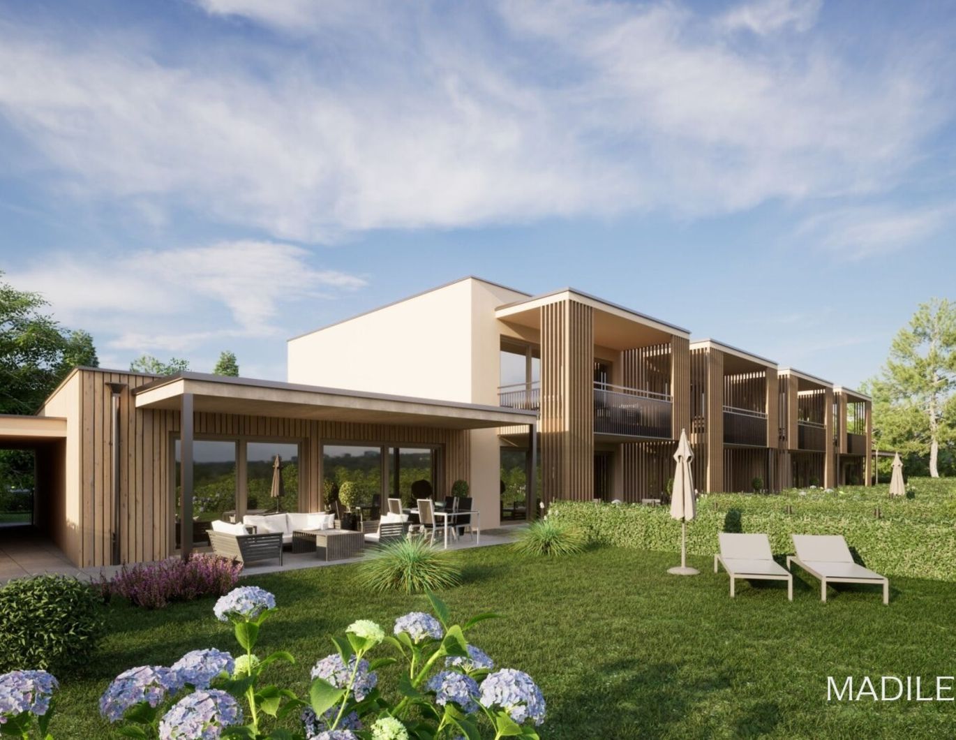 Am Kirchengrund - 3 Zimmer Wohnung - ein Projekt von Madile