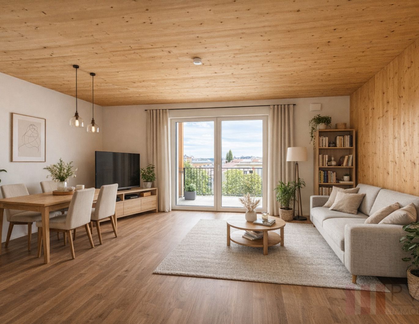 2-ZIMMER-WOHNUNG MIT BALKON & GARTENBLICK - ERSTBEZUG