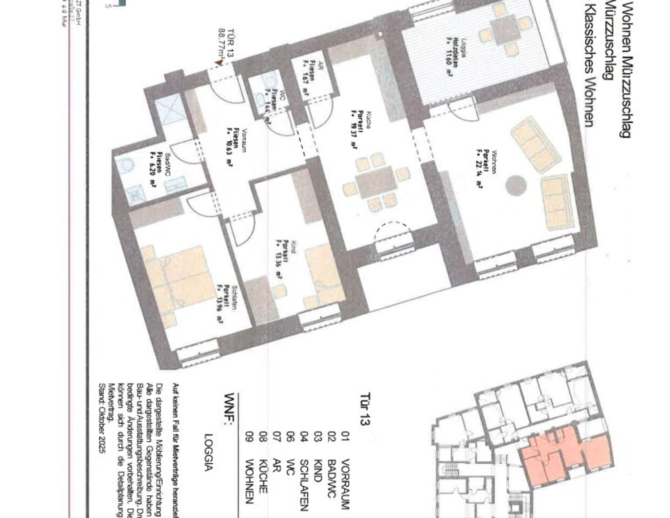 Erstbezug nach Sanierung! Modernisierte 3-Zimmer-Wohnung in Mürzzuschlag - Ihr neues Zuhause wartet!