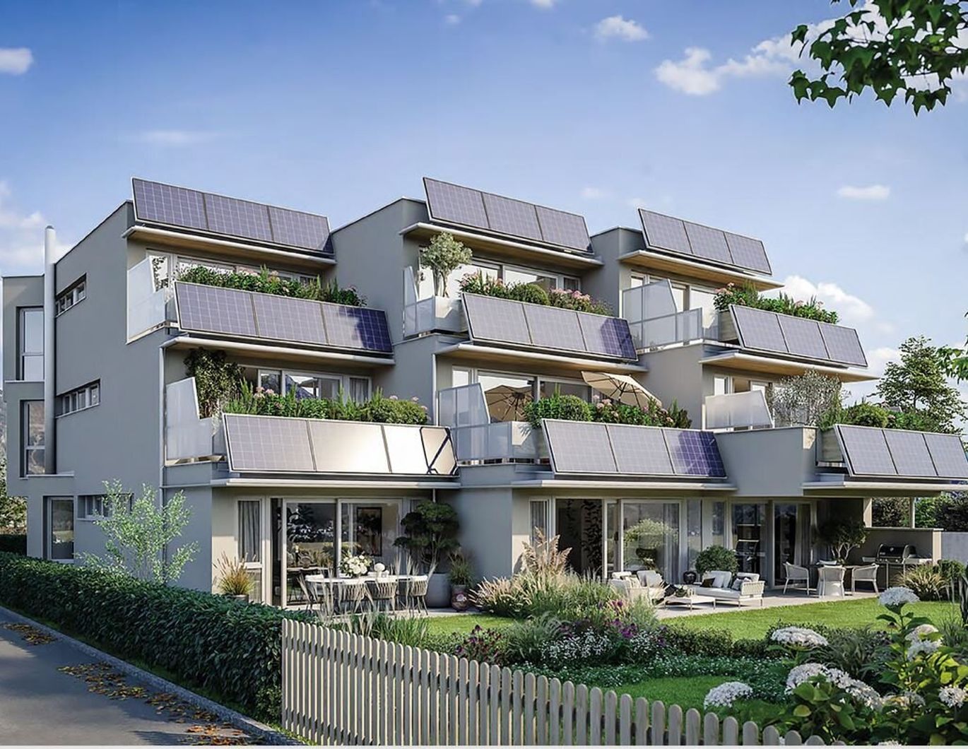 Kramsach: Neuwertige 1-Zi.-Anlegerwohnung mit Südterrasse (Top 7)