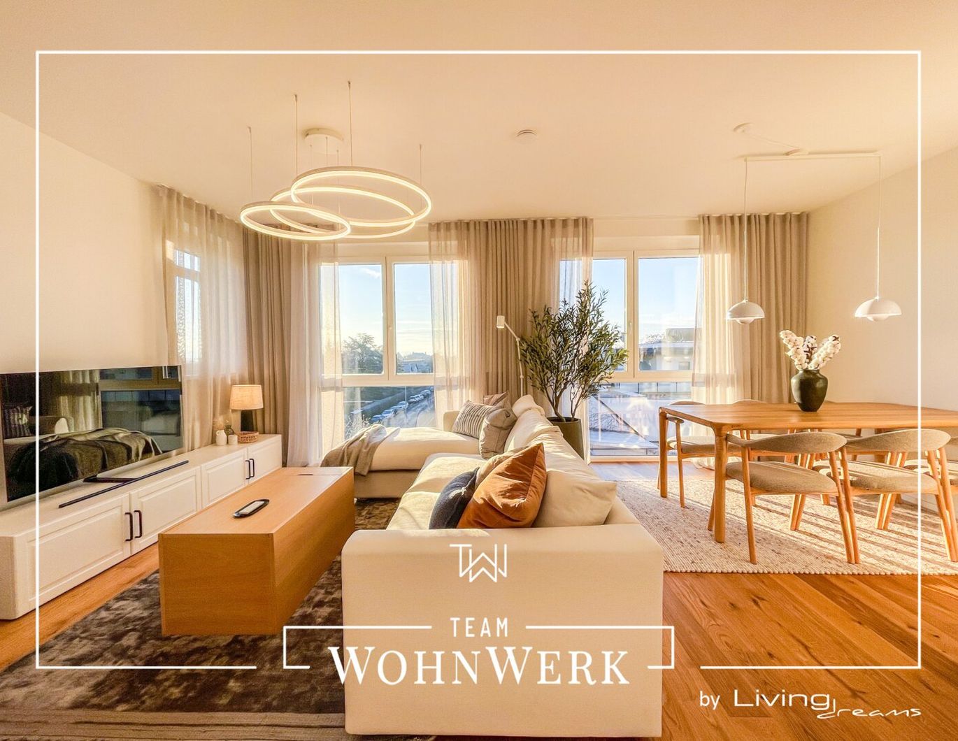 Exklusive 4,-5 Zimmer Maisonette-Eckwohnung mit Dachterrasse & Weitblick