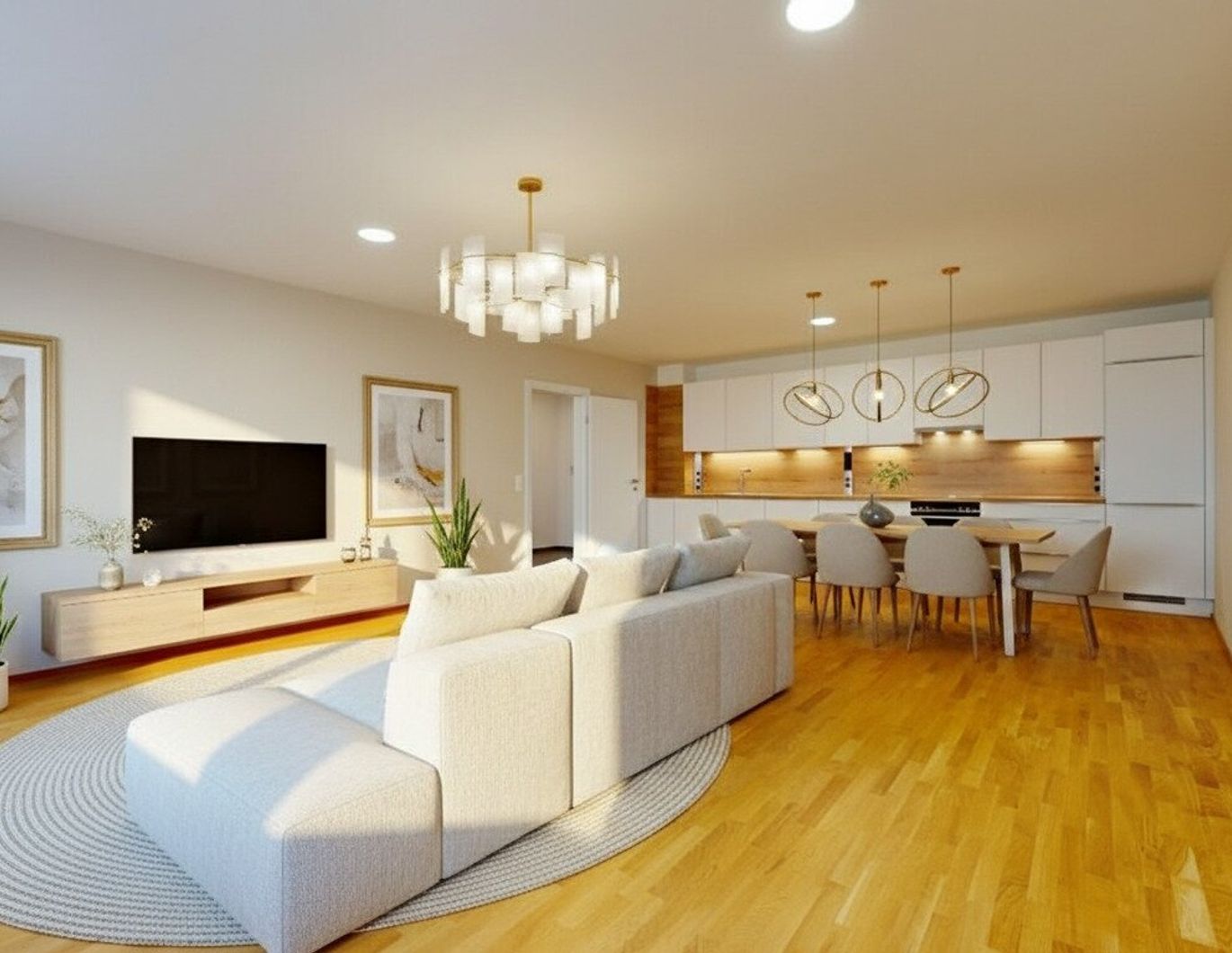 ERSTBEZUG nach Sanierung I 3 Zimmerwohnung im Herzen Klosterneuburgs I Gemeinschaftsgarten I Tischler-Küche mit Siemens Geräten