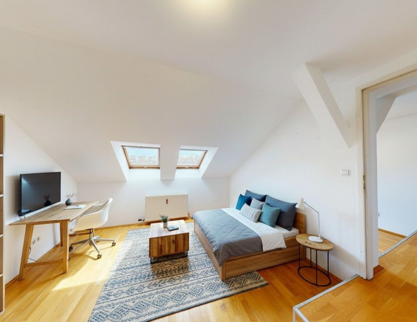 1-Zimmer-Dachgeschosswohnung nahe Stadtstrand Graz