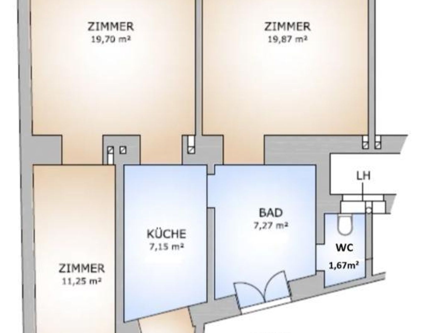 POTENTIAL/Sanierungsbedürftige Altbauwohnung beim Bahnhof Meidling + direkte U6 Nähe!!