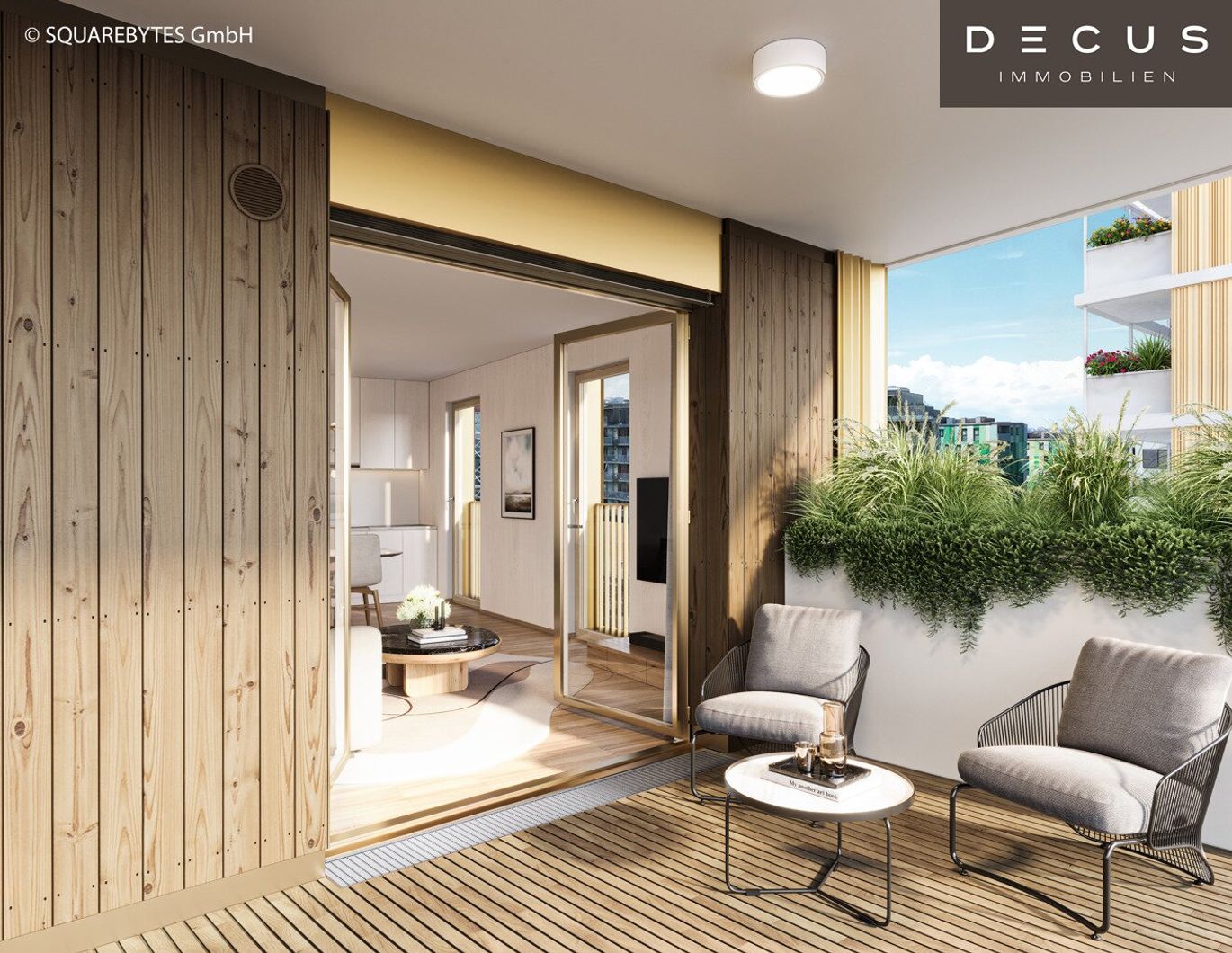 | VIER ZIMMER | NATÜRLICH DRAUSSEN | BF 14A | ANLEGER | VILLAGE IM DRITTEN | FERTIGSTELLUNG 2027