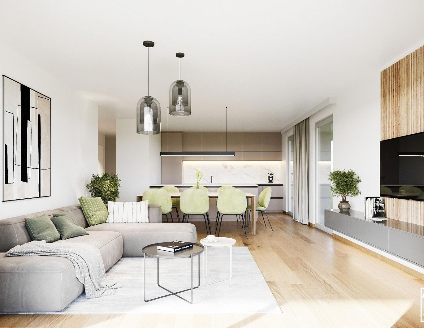 Zwei Terrassen, ein Zuhause - Wohnen mit Panorama