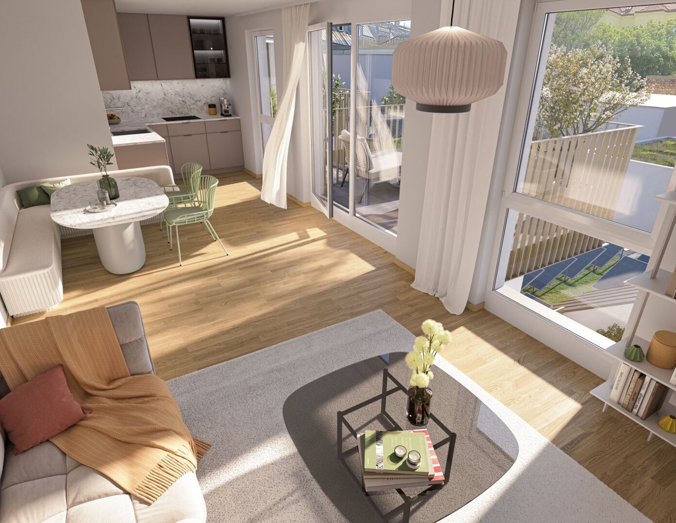 3-Zimmer-Gartenwohnung - Nachhaltiges Wohnen beim Yppenplatz