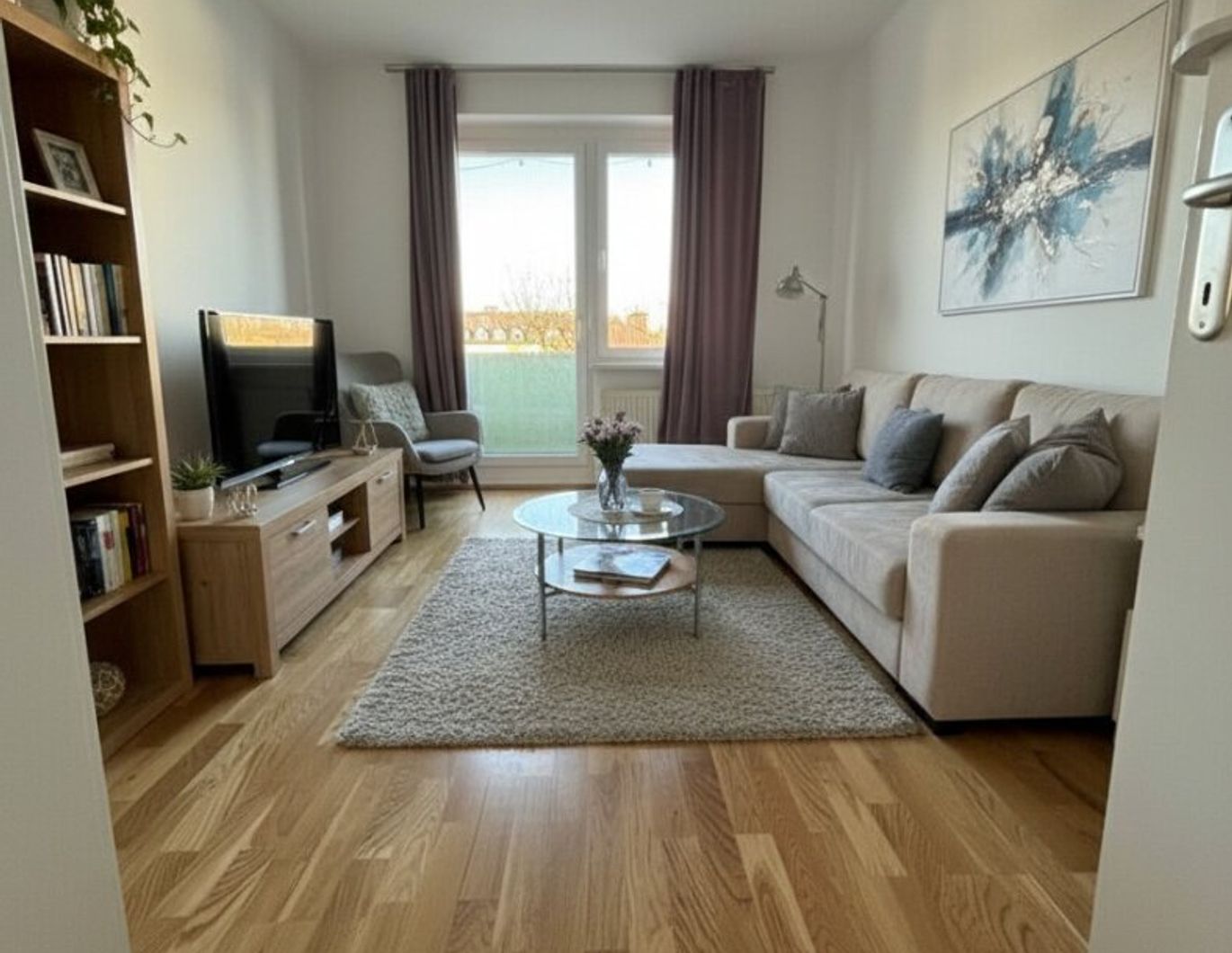 60 m² Wohnung mit Balkon und separater Küche in ruhiger Lage von Wels - geeignet für Paare und Singles! Verfügbar ab dem 01.01.2026!