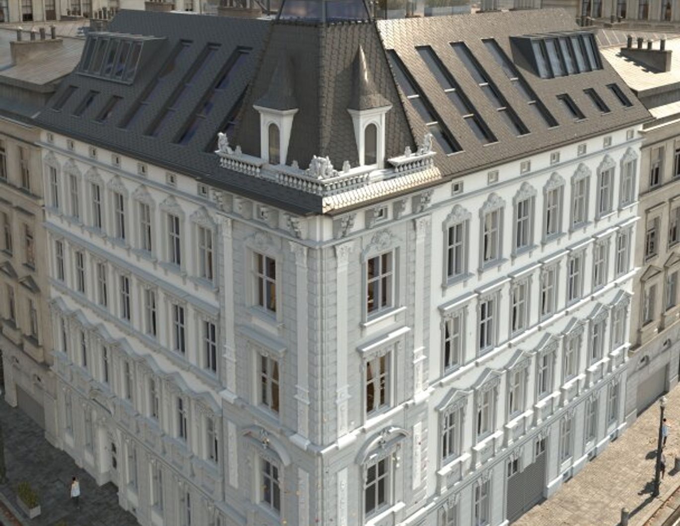 Kein Gas mehr! Top DG Wohnung mit Balkon - 2 großzügige Zimmer, alles auf einer Ebene! Luft-Wasserwärmepumpe, Klima und Photovoltaik!