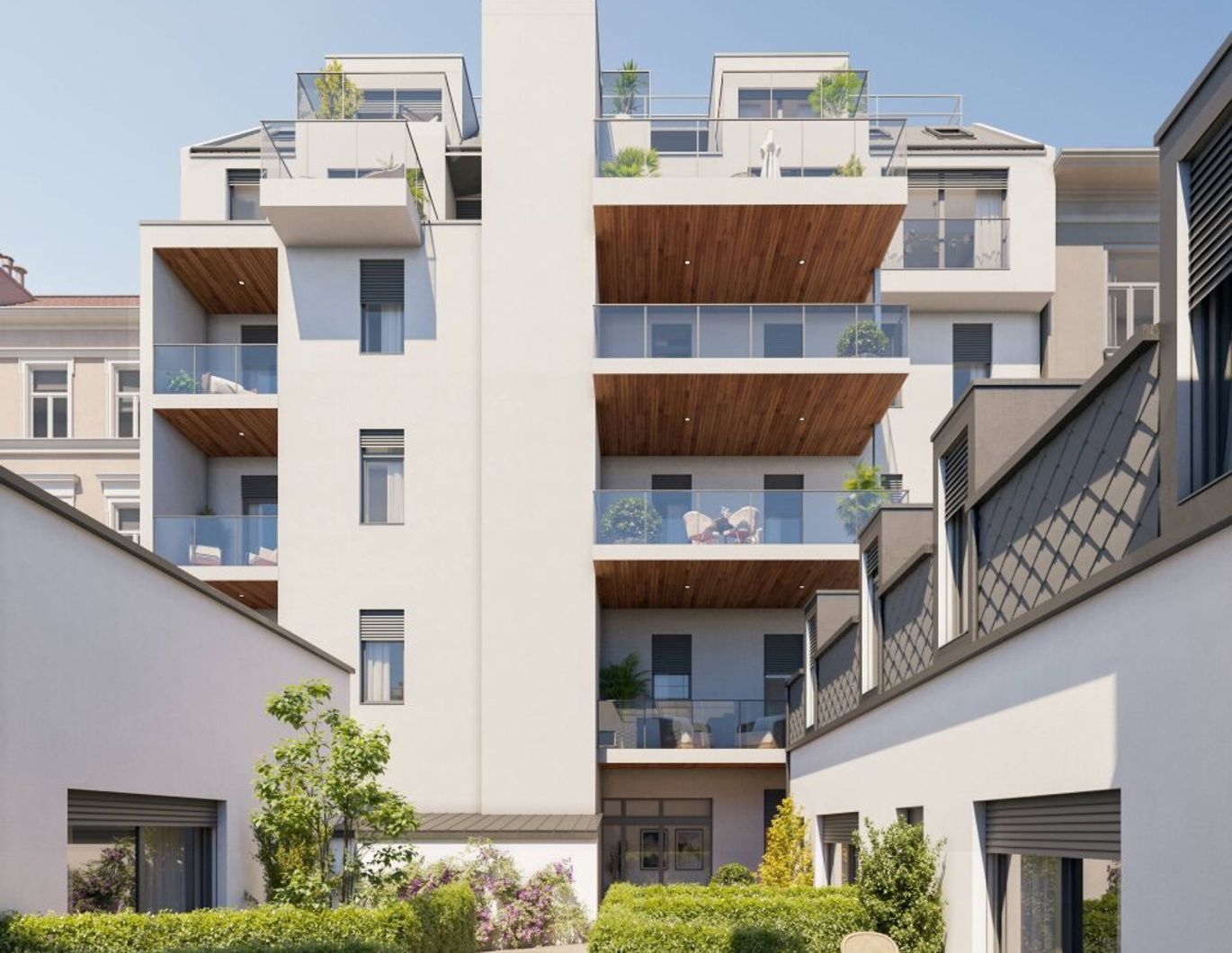 ++ SUNNY SIDE UP ++ Exklusive Dachgeschoßwohnung in revitalisiertem Gründerzeithaus + sonnige Freifläche