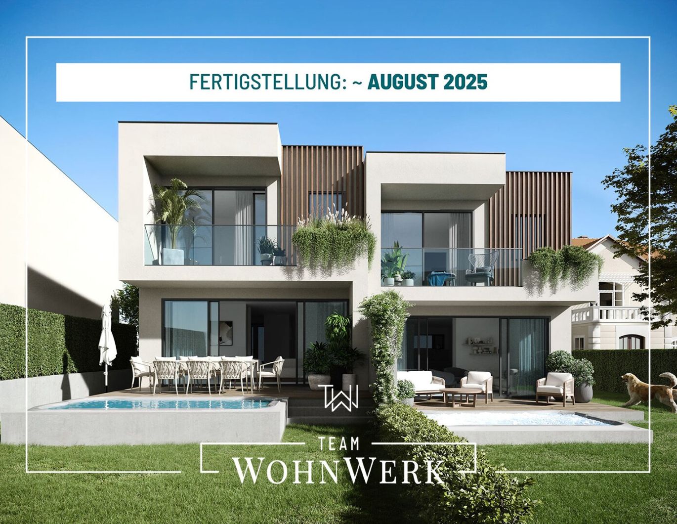 Traumhaftes Reihenhaus im Village Osterhof | Exklusive Ausstattung | Carport-Stellplatz