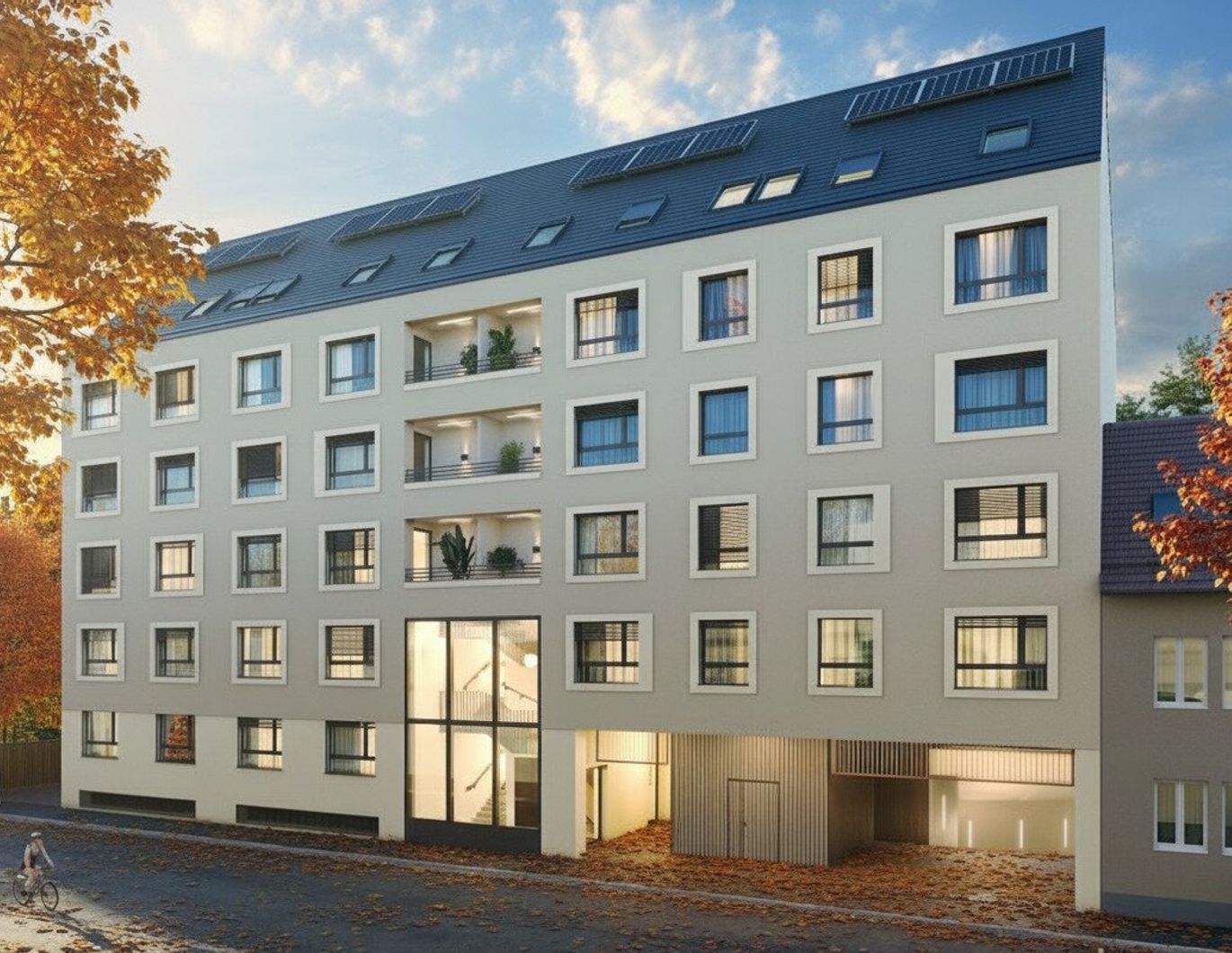 Exklusive 2-Zimmer-Wohnung mit Balkon im 1. Obergeschoss