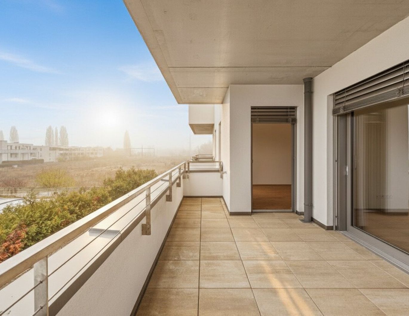 PROVISIONSFREI! 2-Zimmer-Wohnung mit Nord-Ost-Ausrichtung | Balkon & Loggia