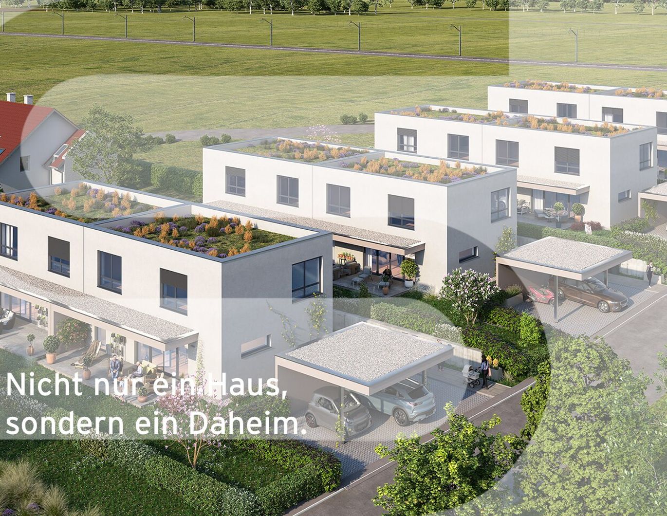 Pasching-Eibenweg: Sonnige Lage, moderner Wohnkomfort | Doppelhaushälfte | DH6