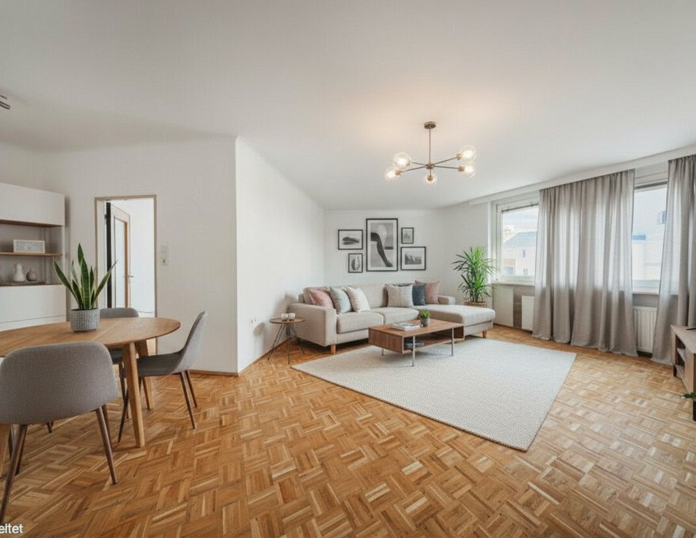 Wohnen & genießen! Lichtdurchflutete 3-Zimmer-Wohnung nächst Donau | Großzügig geschnitten | Separate Küche