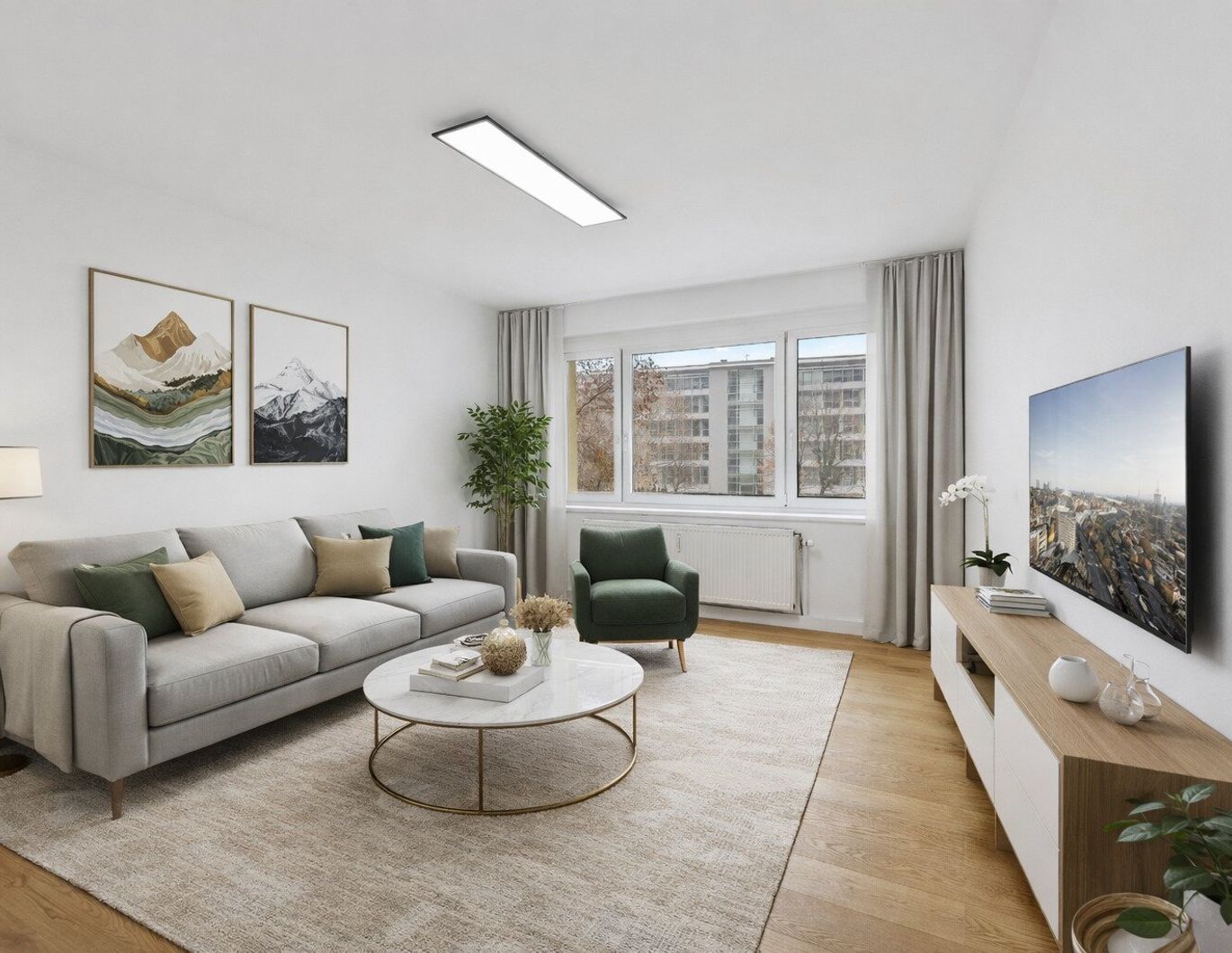 Wohnen mitten in Linz - sanierte 2,5 Zimmer Wohnung mit 2 Balkonen & ruhiger Innenhoflage