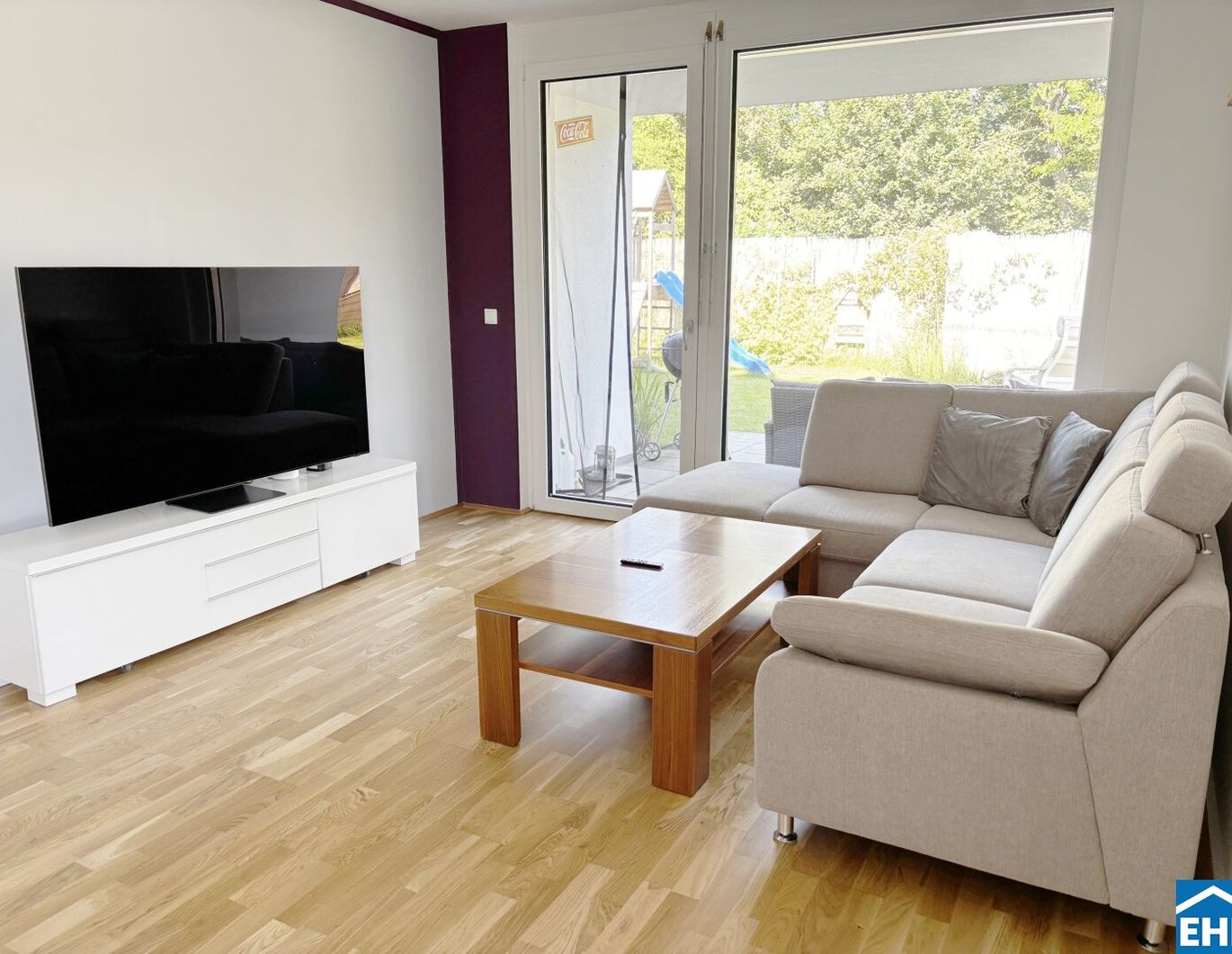 Ihr neues Zuhause in Stammersdorf - 3 Zimmerwohnung mit traumhaftem Garten in Grünruhelage