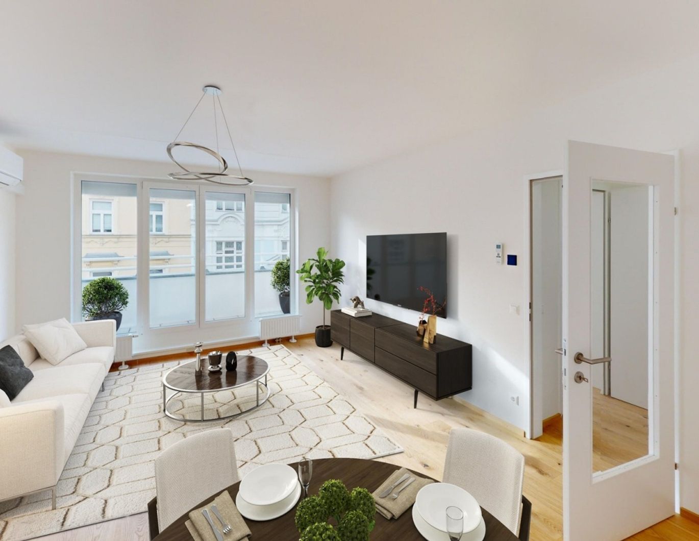 Einzigartiges Dachgeschoss-City-Apartment -  Erstbezug nach Komplettsanierung