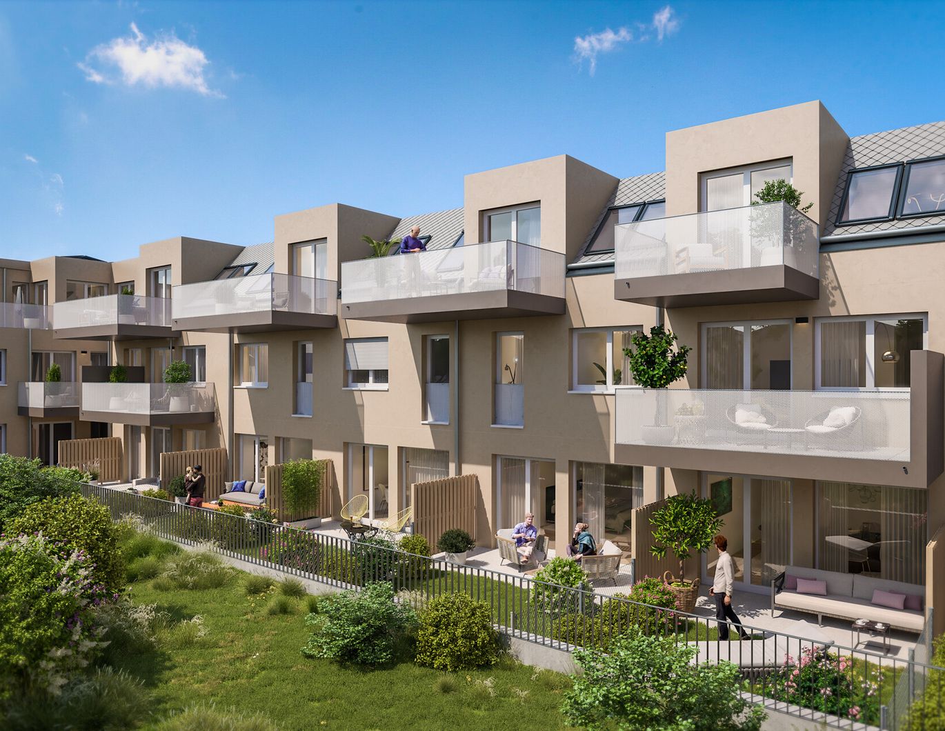 Tiny Living: Gartenwohnung mit Terrasse beim Liesingbach - provisionsfrei zu kaufen in 1230 Wien