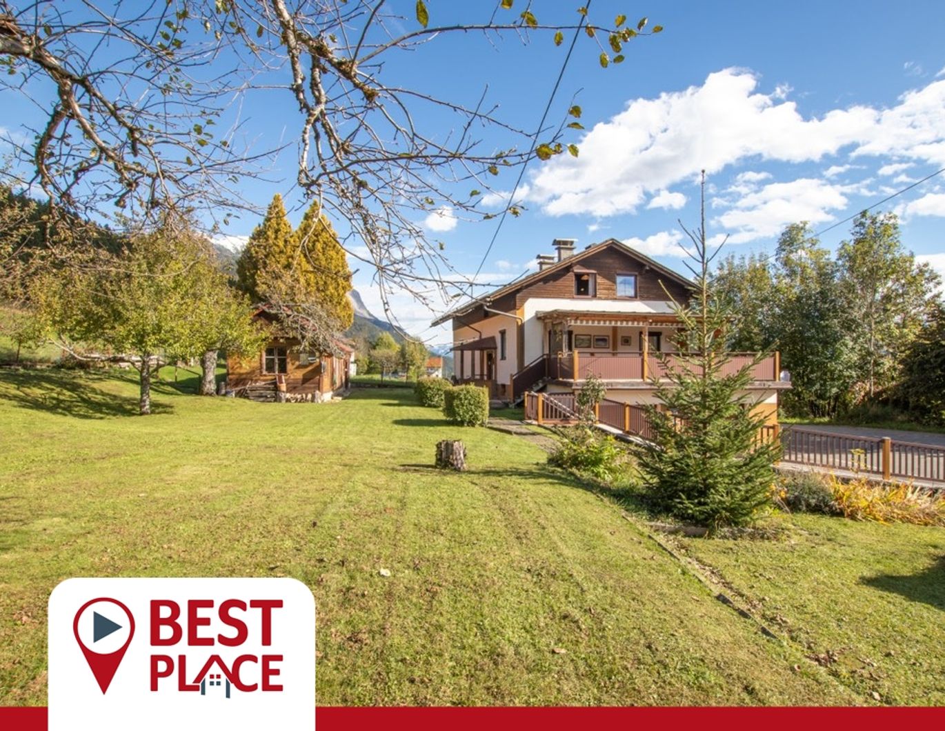 Zwischen Bergpanorama und Gartenidylle - ein Zuhause mit viel Platz