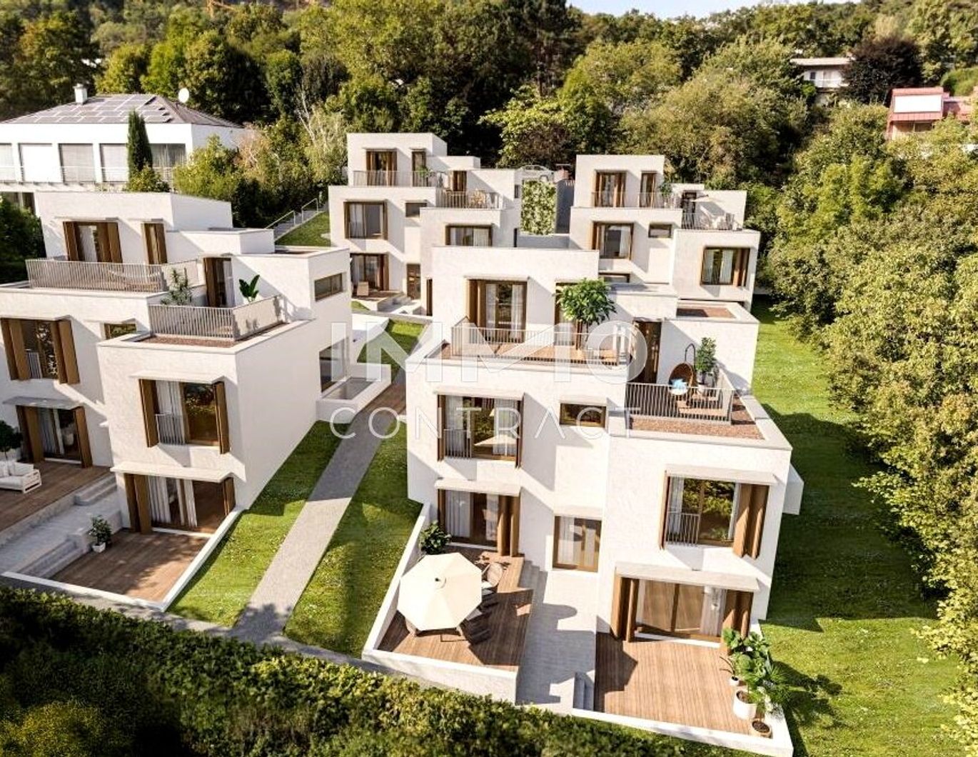 Architektonisches Meisterwerk im Grünen - Wohnen mit Stil und Weitblick in Hinterbrühl