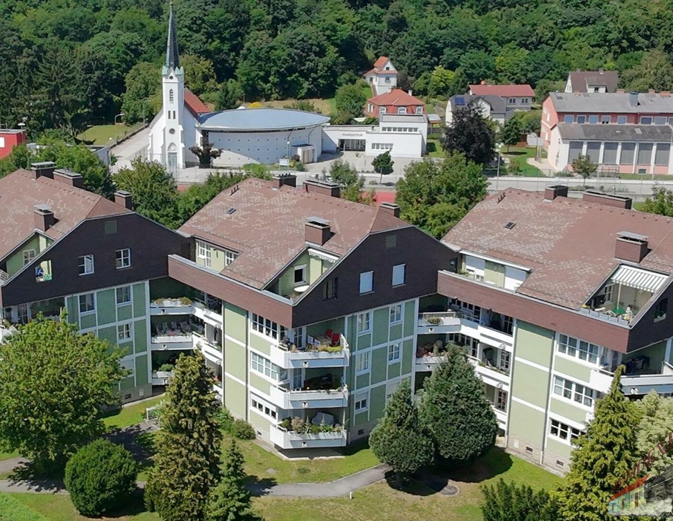 Dachterrassenwohnung in wunderschöner ruhiger Lage nähe Traisenpark